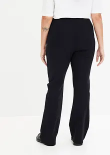 Pantalon à taille élastiquée en jersey milano confortable, bonprix