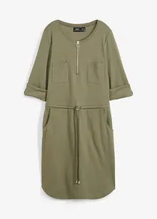 Shirtkleid aus schwerer Baumwolle, bonprix
