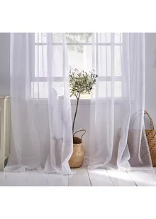 Gardinen aus leichtem Voile (2er Pack), bonprix