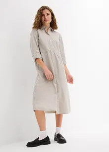 Robe-chemise rayée, bonprix