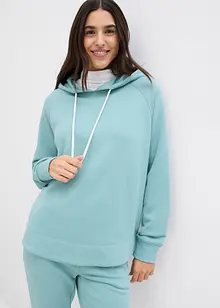 Sweat-shirt à capuche décontracté, manches longues, bonprix