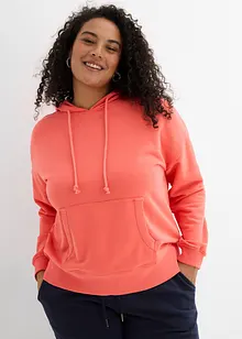 Sweat-shirt à capuche, manches longues, bonprix