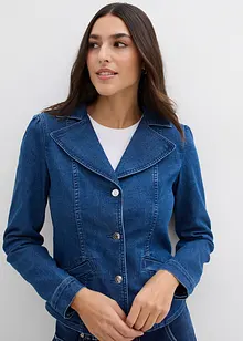 Blazer en jean court, bonprix