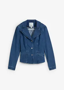 Blazer en jean court, bonprix