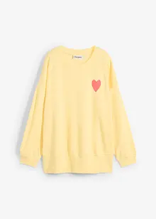 Sweat oversize en coton, bonprix