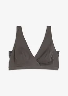 Soutien-gorge d'allaitement sans armatures coton et dentelle, bonprix