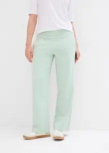 Pantalon sweat avec couture d'empiècement devant, bonprix