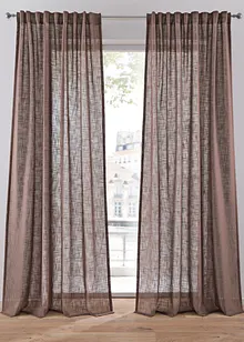 Vorhänge mit Struktur (2er Pack), bonprix