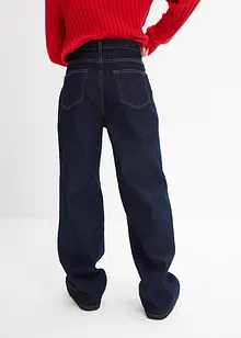 Wide-Leg-Jeans Mid Waist, bonprix