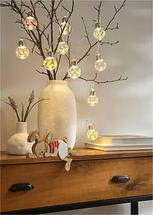 LED-Lichterkette mit Kugeln, bonprix