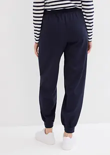 Pantalon de jogging longueur 7/8, jambes larges, bonprix