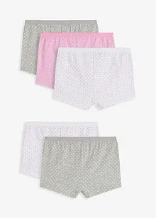 Lot de 5 shorties, bonprix