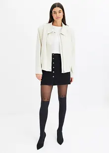 Overknee Strumpfhose mit Herzchen mit recyceltem Polyamid 60den, bonprix