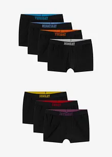 Boxershorts mit weicher Baumwolle (7er Pack), bonprix