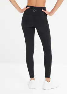 Komfort-Sport-Leggings mit Mesh und Handytasche, bonprix