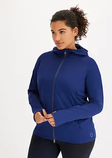 Veste de survêtement chaude avec mitaine, bonprix