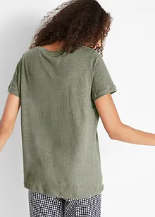 T-shirt 100% lin, bonprix