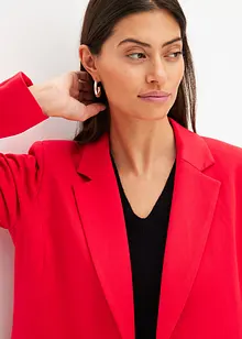 Blazer long à col V, manches longues, bonprix