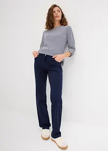 Langarmshirt mit U-Boot Ausschnitt, bonprix