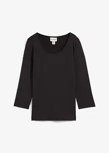 Rundhalsshirt mit 3/4-Arm, bonprix