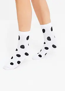 Lot de 5 paires de chaussettes de tennis courtes, bonprix