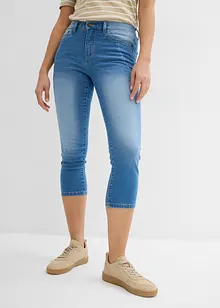 Jean ultra-doux slim, 7/8, bonprix