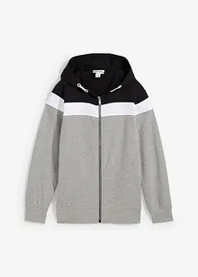 Gilet sweat à capuche, bonprix