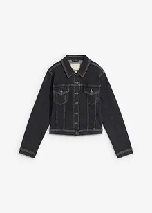 Veste en jean raccourcie, bonprix