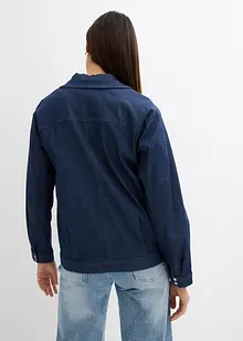 Veste en jean, style blouson, avec fermeture zippée, bonprix