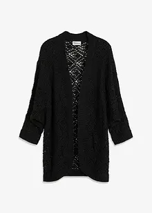 Ajour-Strickjacke, bonprix