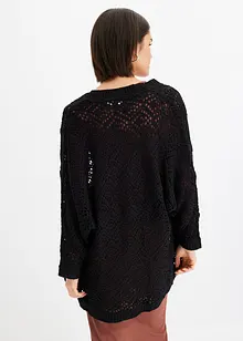 Ajour-Strickjacke, bonprix