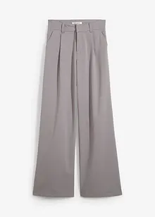 Pantalon à pinces et taille haute, bonprix