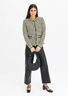 Strickjacke mit edlen Knöpfen, bonprix