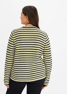 Strickjacke mit edlen Knöpfen, bonprix
