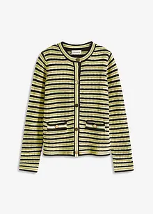 Strickjacke mit edlen Knöpfen, bonprix