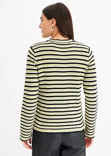 Strickjacke mit edlen Knöpfen, bonprix
