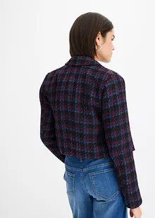 Blazer en tweed à carreaux, bonprix