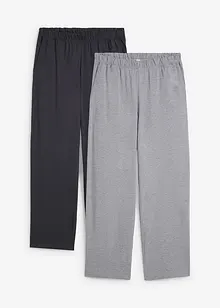 Lot de 2 pantalons de pyjama en jersey, bonprix