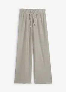 Gestreifte Jersey-Hose mit Kordelzug, bonprix