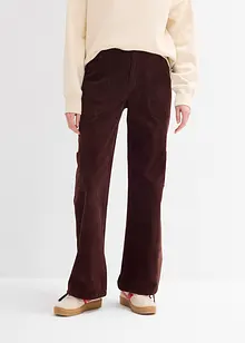 Pantalon cargo en velours côtelé, bonprix