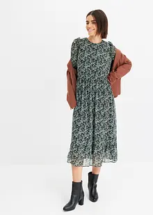 Robe midi imprimée, bonprix