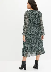 Robe midi imprimée, bonprix