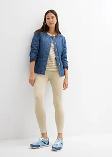 Jeansjacke, gesteppt und wattiert, bonprix