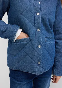 Veste en jean matelassée et rembourrée, bonprix