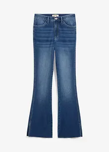 Jean extensible bootcut, taille haute, bonprix