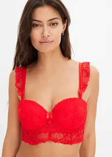 Soutien-gorge balconnet à armatures en dentelle légèrement pailletée, bonprix