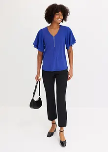 Shirt mit Chiffonärmeln, bonprix