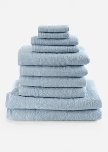 Serviettes de toilette (ens. 10 pces), bonprix