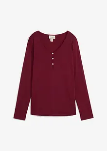 Langarmshirt aus reiner Bio-Baumwolle, bonprix