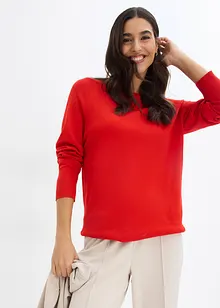 Pull en maille confortable, bonprix